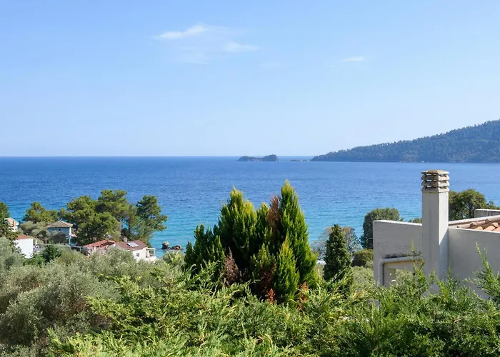 Vue Sur La Βίλα Χρυσή Αμμουδιά